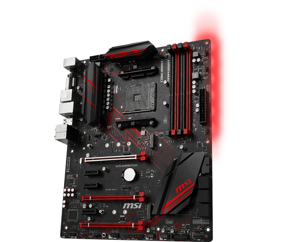 送料無料 店舗 MSI X470 On Specifications Motherboard - Plus Gaming マザーボード